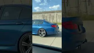 BMW F10 M5 stage 2 vs FBO E85 Ford Mustang GT 5.0