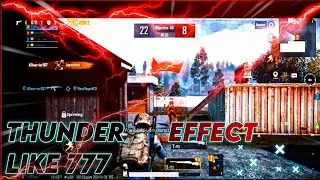 Thunder Effect / Lightning Effect Like 777  Using FILMORA