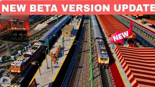 NEW BETA VERSION UPDATE. AA GAYA... | RAILWAY SIMULATOR INDIA NEW UPDATE @RJALPHAGAMING 