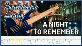 beabadoobee, Laufey - A Night To Remember | Bass Cover with TABs |