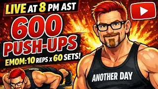 600 push-ups 60 minutes