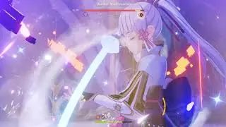 C0 Ayaka Damage Destroys Electro Oceanid