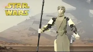 Star Wars Buildable Figures Rey from LEGO