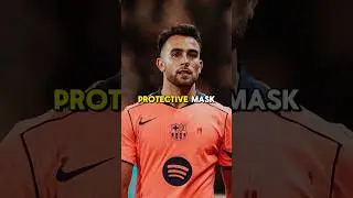 Eric Garcia BROKE his Nose!?😬💙❤️ #barcelona #fcbarcelona #shorts #youtubeshorts