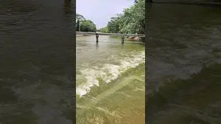 Meeting Kaveri river at Kumbakonam #tamilnadu #kaveririver #karnataka #water