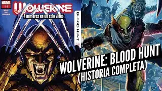 &iexcl;WOLVERINE contra los VAMPIROS! // Wolverine: Blood Hunt #1-4 // MINISERIE COMPLETA (2024)
