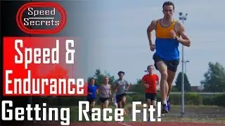 ENDURANCE TRAINING! Middle distance track session to maintain speed and build stamina.