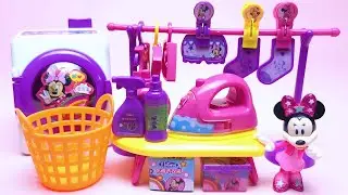 Disney Minnie Mouse Laundry Set Satisfying with Unboxing Compilation Toys ASMR