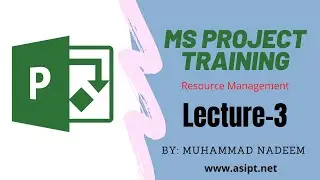 Microsoft-MS Project Professional 2016-2019 Training Course Online Free Lecture 03/04 in Urdu/Hindi