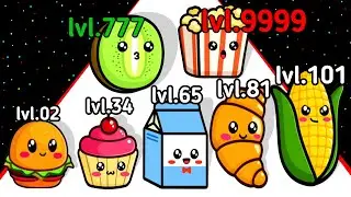 (2025) Let Food Run Level Up Food Evolution Part -2 Max_Level 3D Gameplay