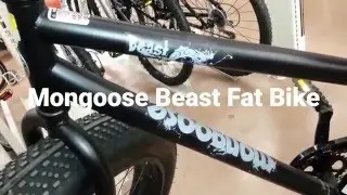 Mongoose Beast Fat Bike 26 inch x 4 inch Fat Tire Bicycle