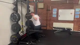 Gym safety video squat rack (high position)