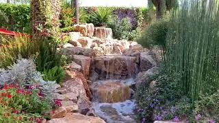 Vista California church water feature