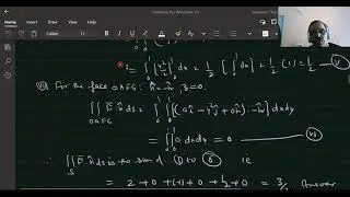Problems on surface integral of vector point functions  (38-VC-5) Lecture:6