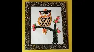 Make Beautiful Owl with Quilling Paper | DIY | Easiest Method | Sumi's Creativity