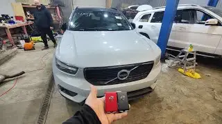 Восстановление ключей Volvo XC40 2022 Вольво ХС40 при полной утере all keys lost