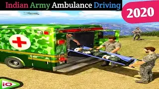 Indian Army Ambulance Driving Rescue Simulator 2020 - Indian Army Game - Android Games 2020
