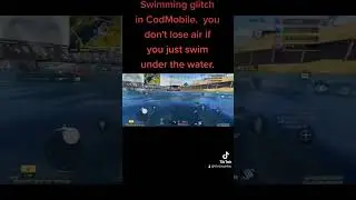 COD MOBILE BR SWIM GLITCH!! YOU HAVE INFINITE AIR!!