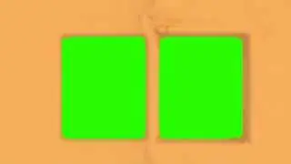 double water photo frame in green screen free stock footage