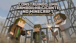CONSTRUINDO GAIOLA GIGANTE PARA O RATO ZUMBI NO MINECRAFT | O ATAQUE ZUMBI NO MINECRAFT-BR| EP 4