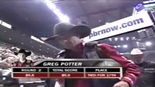 Greg Potter vs Hot Rod - 05 PBR Cincinnati (85.5 pts)