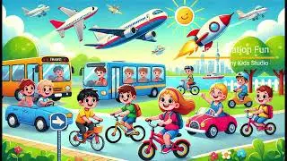 Transportation Fun | Fun Learning Song for Kids