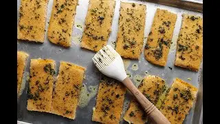 Keto Garlic Bread with Almond Flour