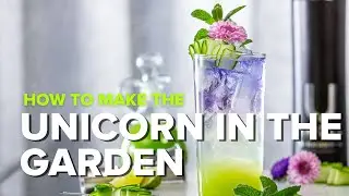 Color changing vodka?? How to Make the Unicorn in the Garden! 🦄 #layereddrinks