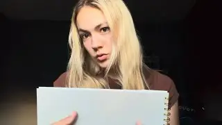 ASMR Drawing for You ✍️ Slow vs Fast Sketch + Relaxing Talk