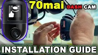 How to Install and Set Up the 70mai 4K Omni Dash Cam | Part 2