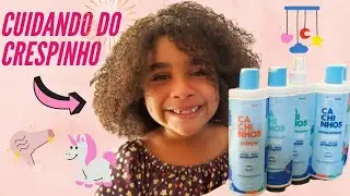 LINHA PARA CABELO INFANTIL CRESPO E CACHEADO | VOU DE CACHINHOS ONDULEZE