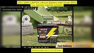Lifepo4 24V 32700 200Ah Battery🏅 Is Integrated With Bms 200A For Rv Solar