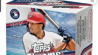 2025 Topps Chrome update series baseball Mega box! #D ROOKIE AUTO PULLED!