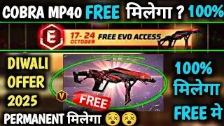 NEW EVO🫵ACCESS FREE FIRE 🔥 | COBRA MP40 RETURN EVENT SPIN 🥳 | FF NEW EVENT FREE FIRE NEW 2026