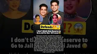 Urfi defends ranveer Allahbadia & samay raina#news#urfijaved#ranveerallahbadia#samayraina#beerbiceps