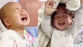 【超萌双胞胎】说好抱一下的，你怎么先动嘴了？【西西和柚柚呀】#cutebaby #funny #萌娃 #搞笑 #人类幼崽