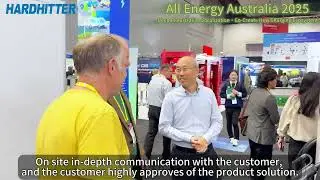 HARDHITTER shines at All Energy Australia