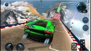 Space Car Real Stunt Drive Simulator / Impossible Stunt Car Driving / Android Gameplay FHD