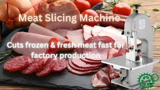 Meat Slicing Machine | Bulk Frozen & Fresh Cutter | High‑Speed Commercial Production Line