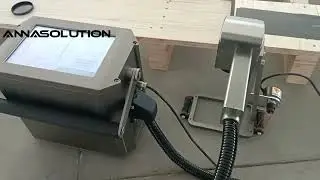 portable handheld laser marking machine encoder display