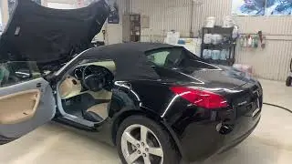 Pontiac Solstice / Saturn Sky hood pull release replacement - EASY way