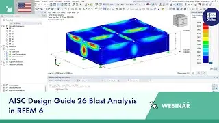 [EN] Webin&aacute;ř | AISC Design Guide 26 Anal&yacute;za v&yacute;buchu v RFEM 6 (USA)