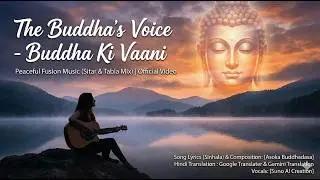 The Buddha's Voice - Buddha Ki Vaani | Peaceful Fusion Music (Sitar & Tabla Mix) | Official Video