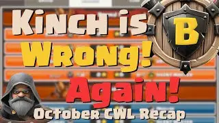 Kinch is just SO WRONG! October CWL Recap