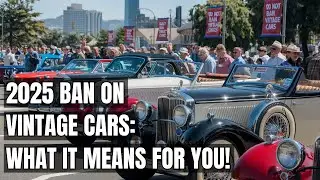 The US Wants to Ban Vintage Cars by 2025 &ndash; Here&rsquo;s the Shocking Truth! Classic vs Electric Vehicles