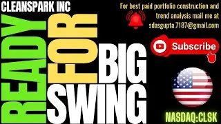 CLEANSPARK INC READY FOR A BIG SWING | CLSK STOCK TARGET | CLSK STOCK ANALYSIS | CLSK STOCK FORECAST