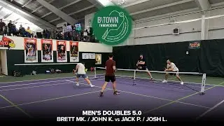 2024 B\Town Throwdown | Men's Doubles 5.0 | BrettMK JohnK vs JackP JoshL