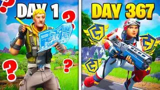 1 YEAR of Competitive Fortnite Progression (Noob to Pro)