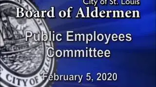 Public Employees Committee February 5, 2020