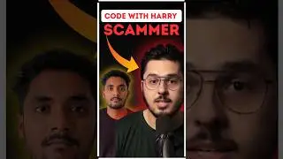 @CodeWithHarry Is A Scammer ? Not Only Code with Harry Even All Free Courses are Scam 😾 In IT